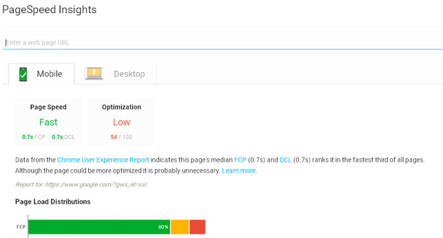 Geoptimaliseerde pagina's
